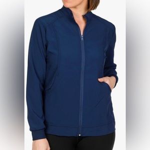 Navy Blue Scrub Jacket